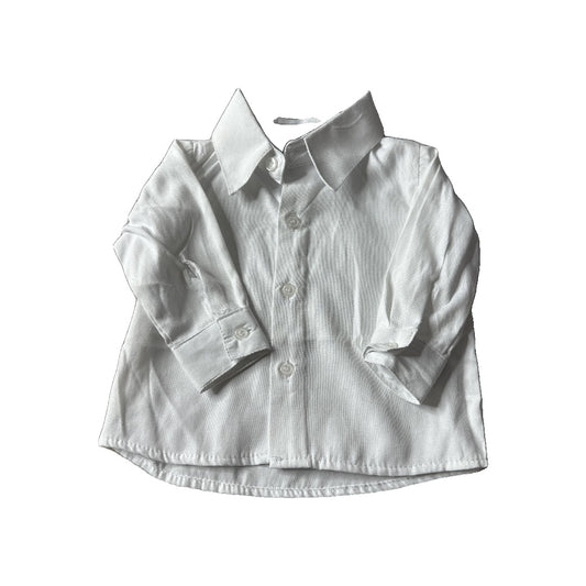 Andrew Fezza Unisex Button Down Short Sleeve Size: 6-9 months