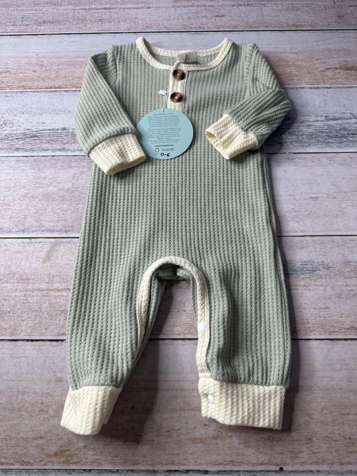 Mama Siesta Unisex Long Sleeve Outfit Size: 6-9 months