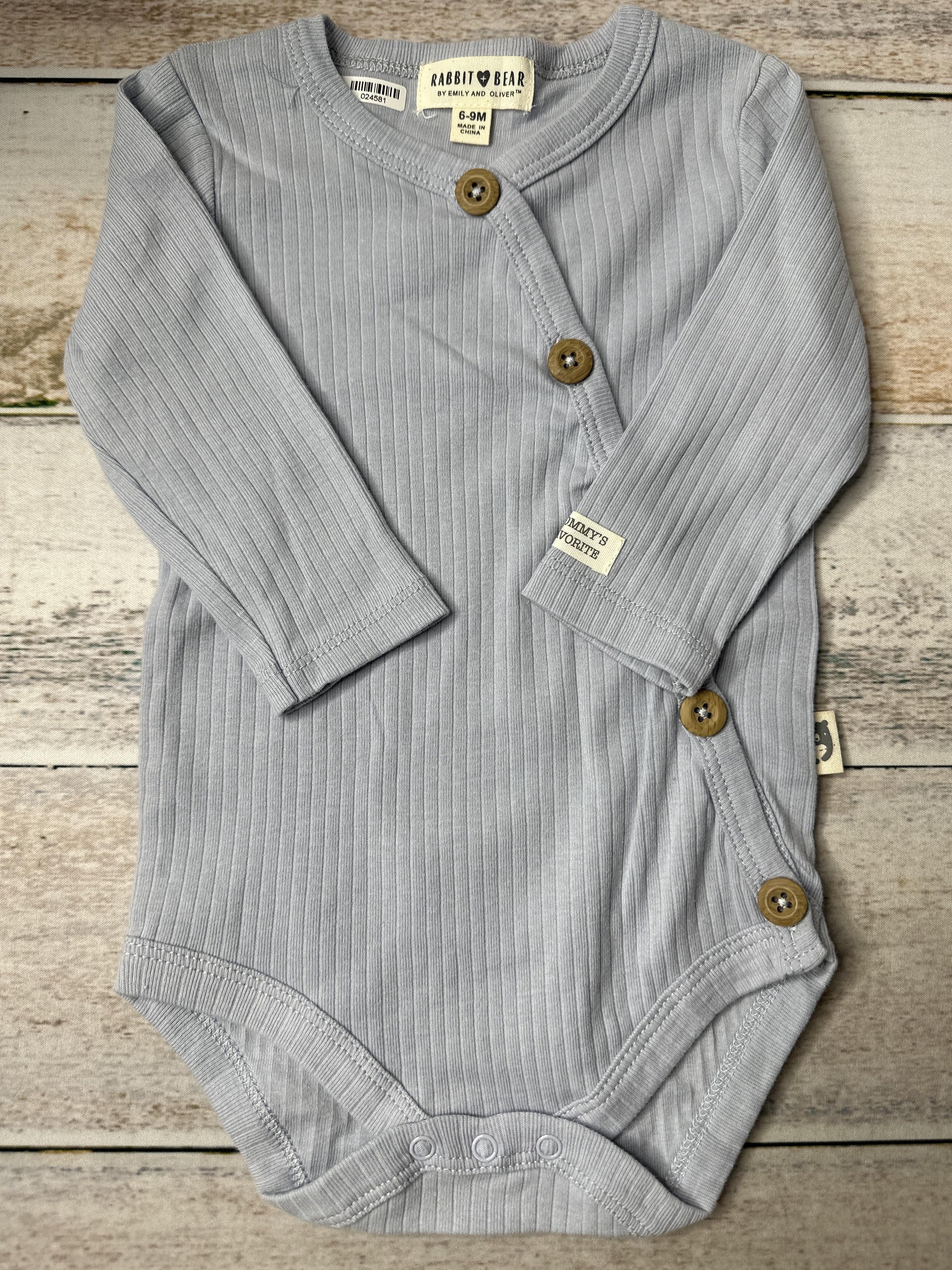 Rabbit Bear Unisex Onesie Size: 6-9 months