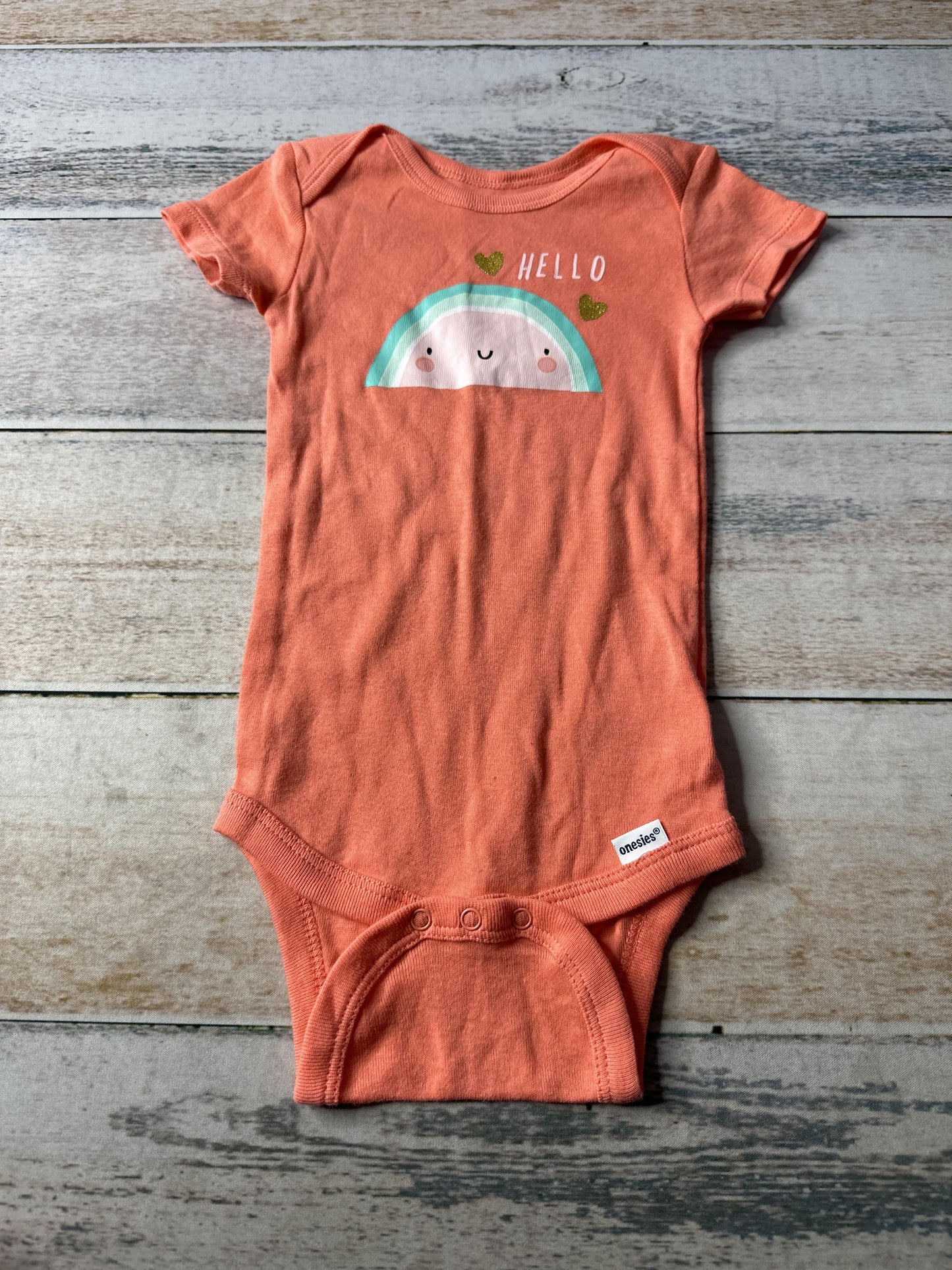 Gerber Unisex Onesie Size: 6-9 months