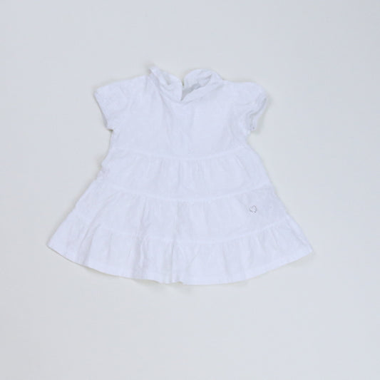 Ellepi Girls White Dress Size: 6 Months White