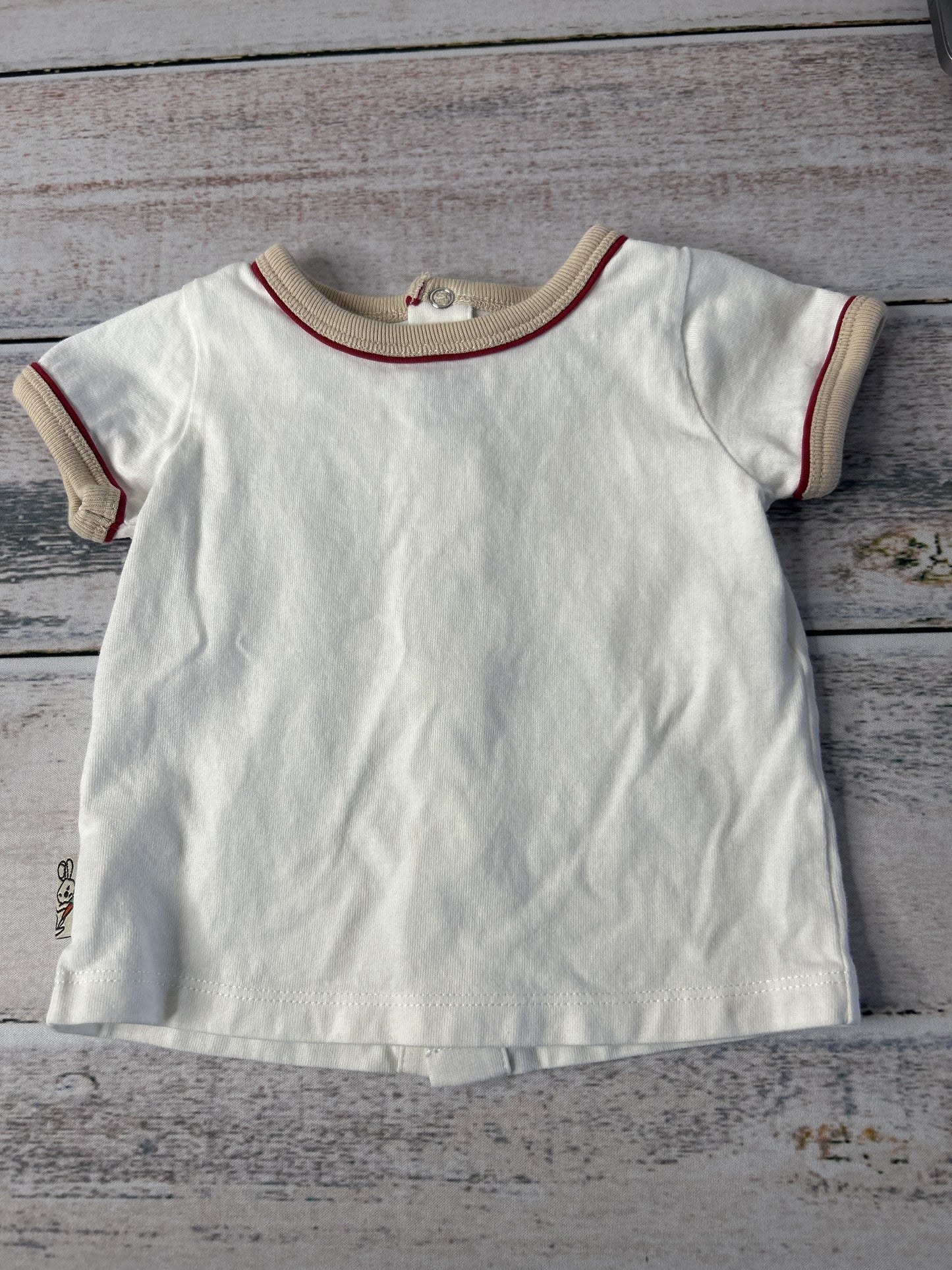 Unisex Button Down Short Sleeve Size: 6 months