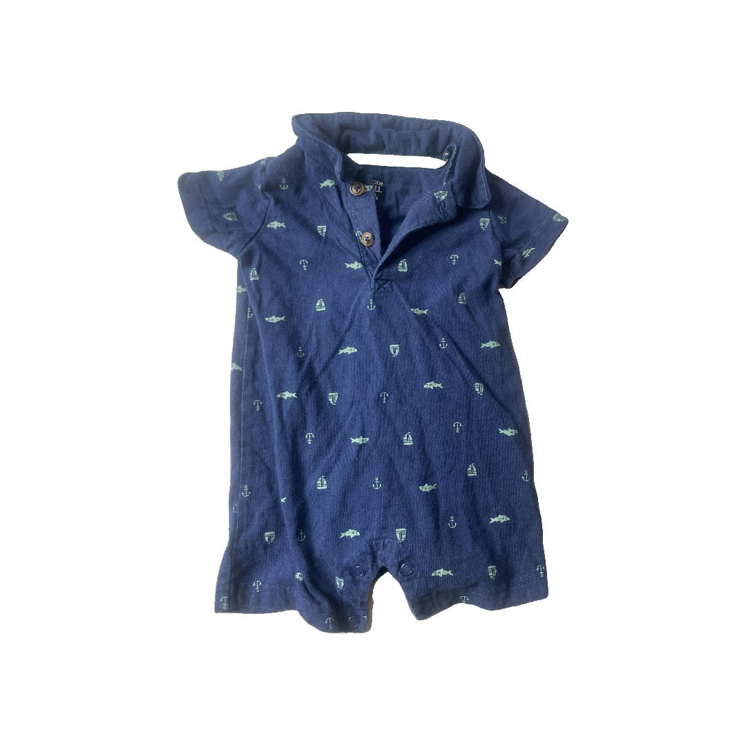 Unisex Romper Size: 6 months