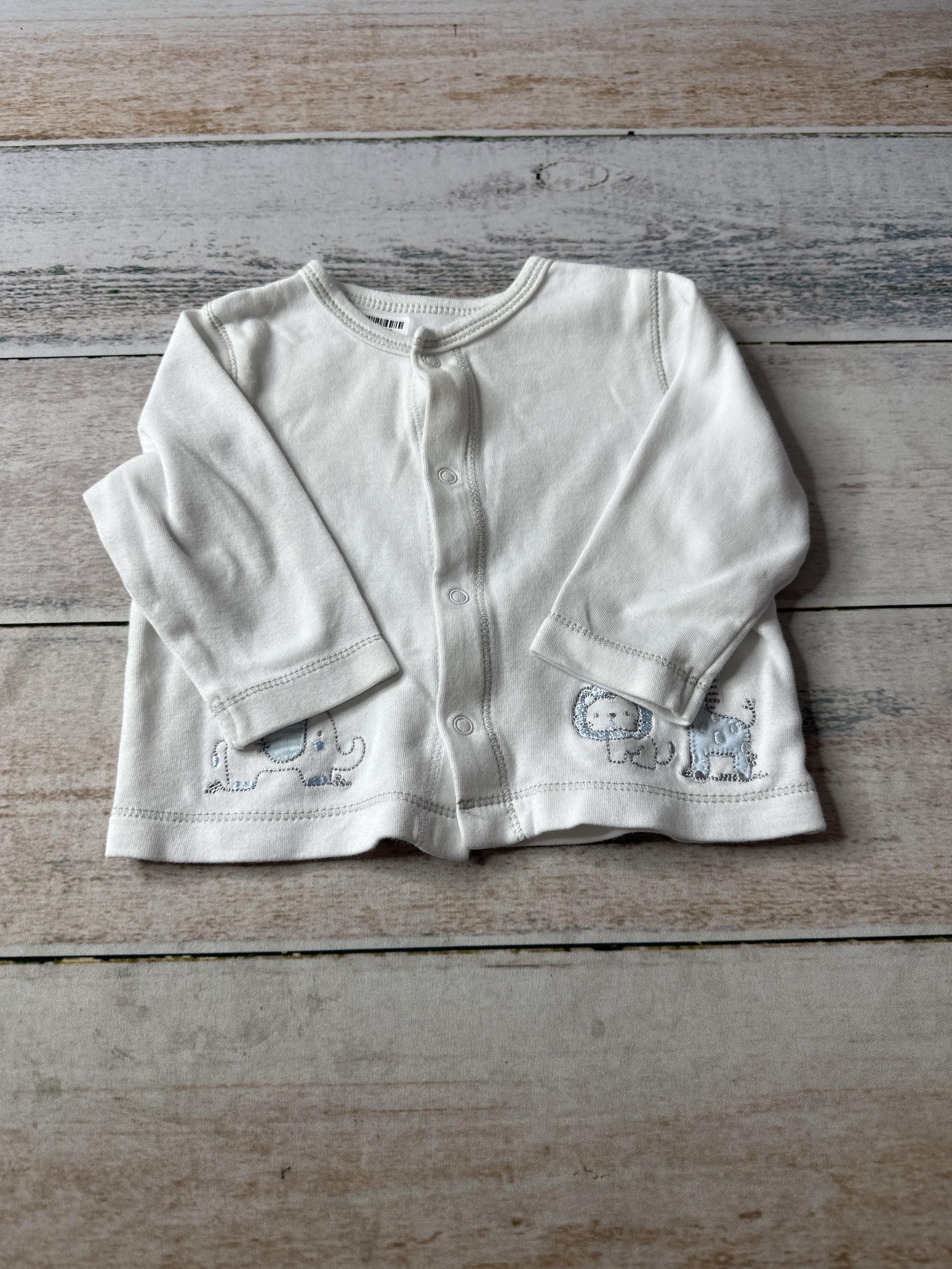 Little Me Unisex Cardigan Size: 6 months