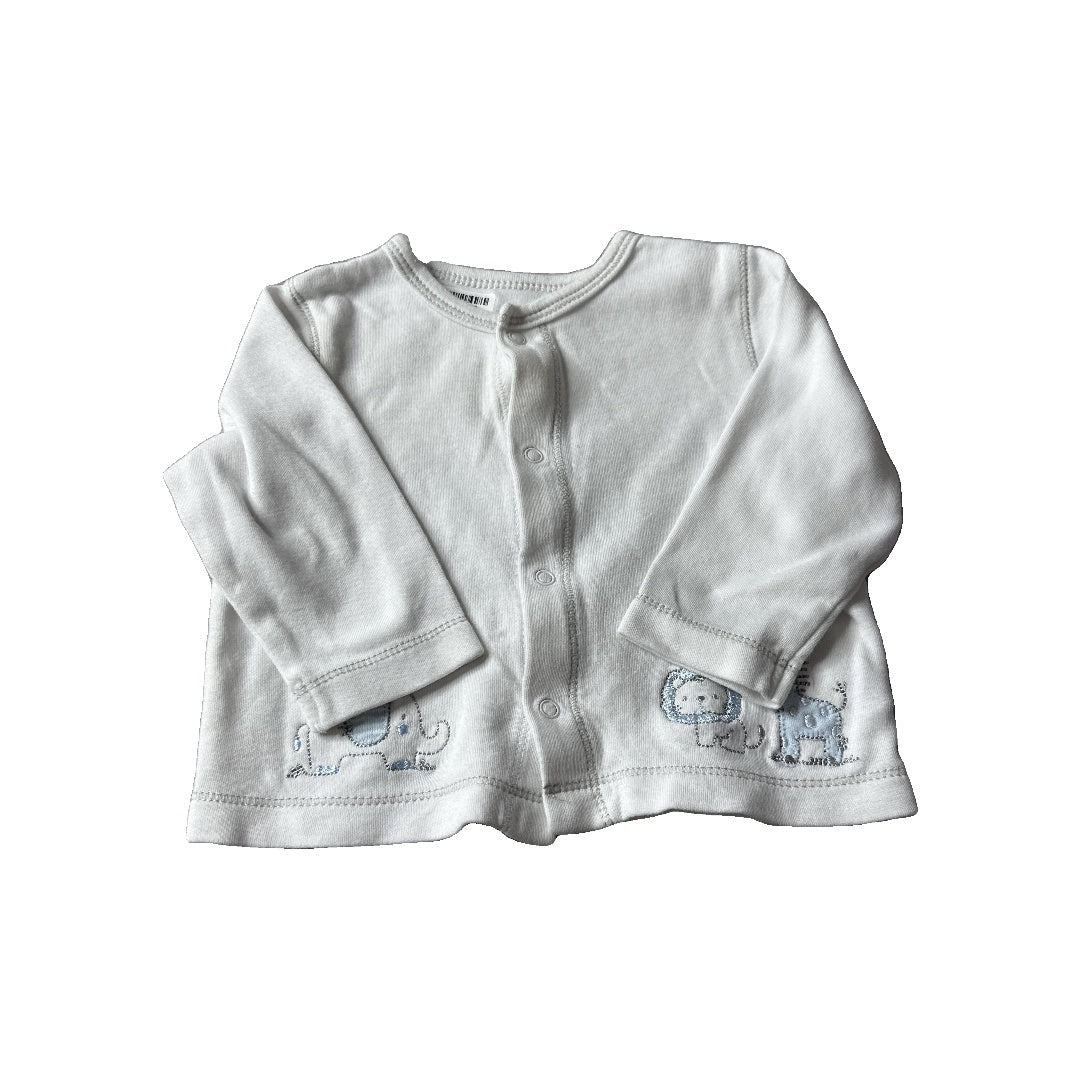 Little Me Unisex Cardigan Size: 6 months