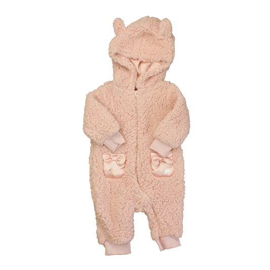 7 for all Mankind Girls Pink Bunting Size: 0-3 Months Pink