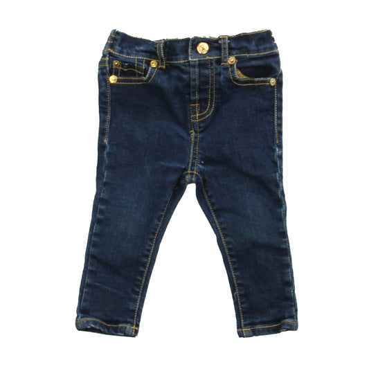 7 for all Mankind Girls Blue Jeans Size: 12 Months Blue