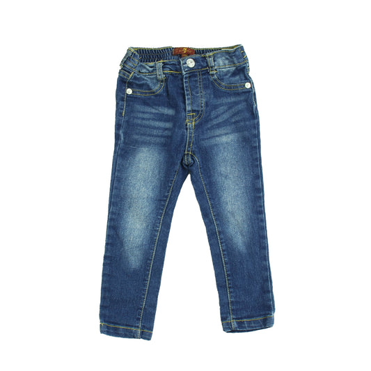 7 for all Mankind Girls Blue Jeans Size: 24 Months Blue