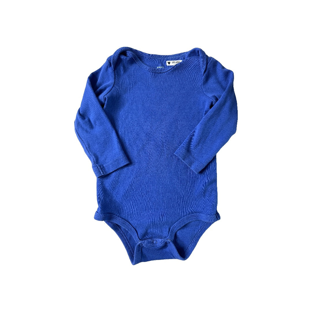 Primary Unisex Onesie Size: 9-12 Months