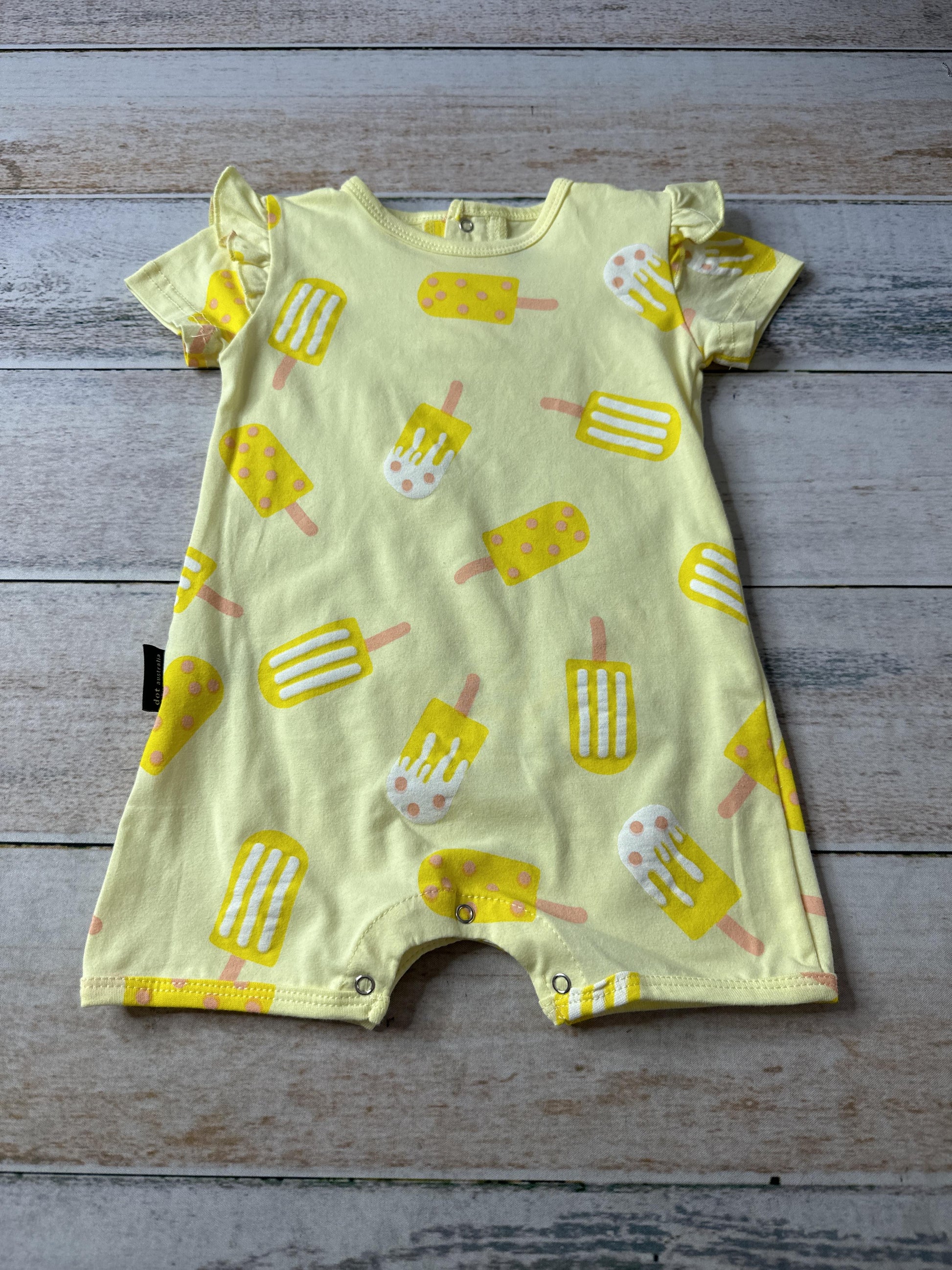Dot Unisex Romper Size: 9-12 Months