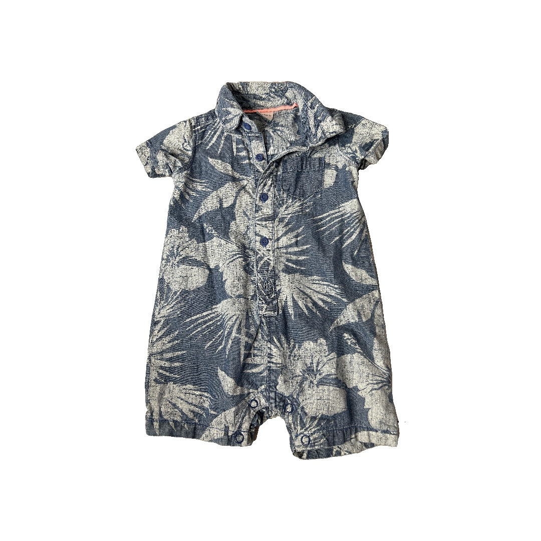 Unisex Romper Size: 9 months