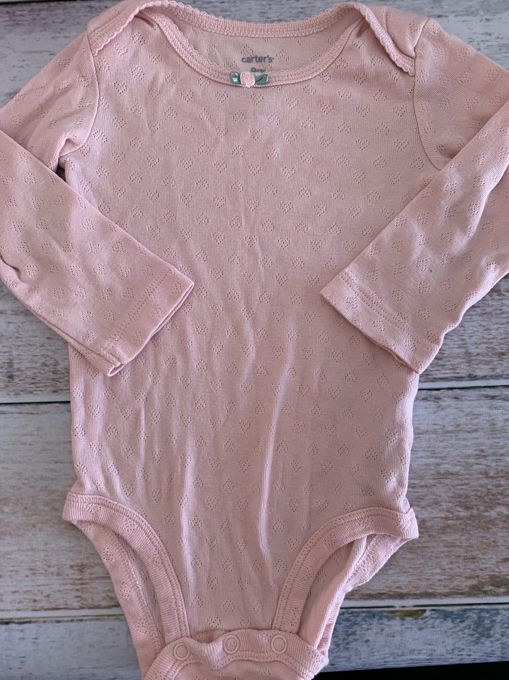 Carters Girls Onesie Size: 9 months
