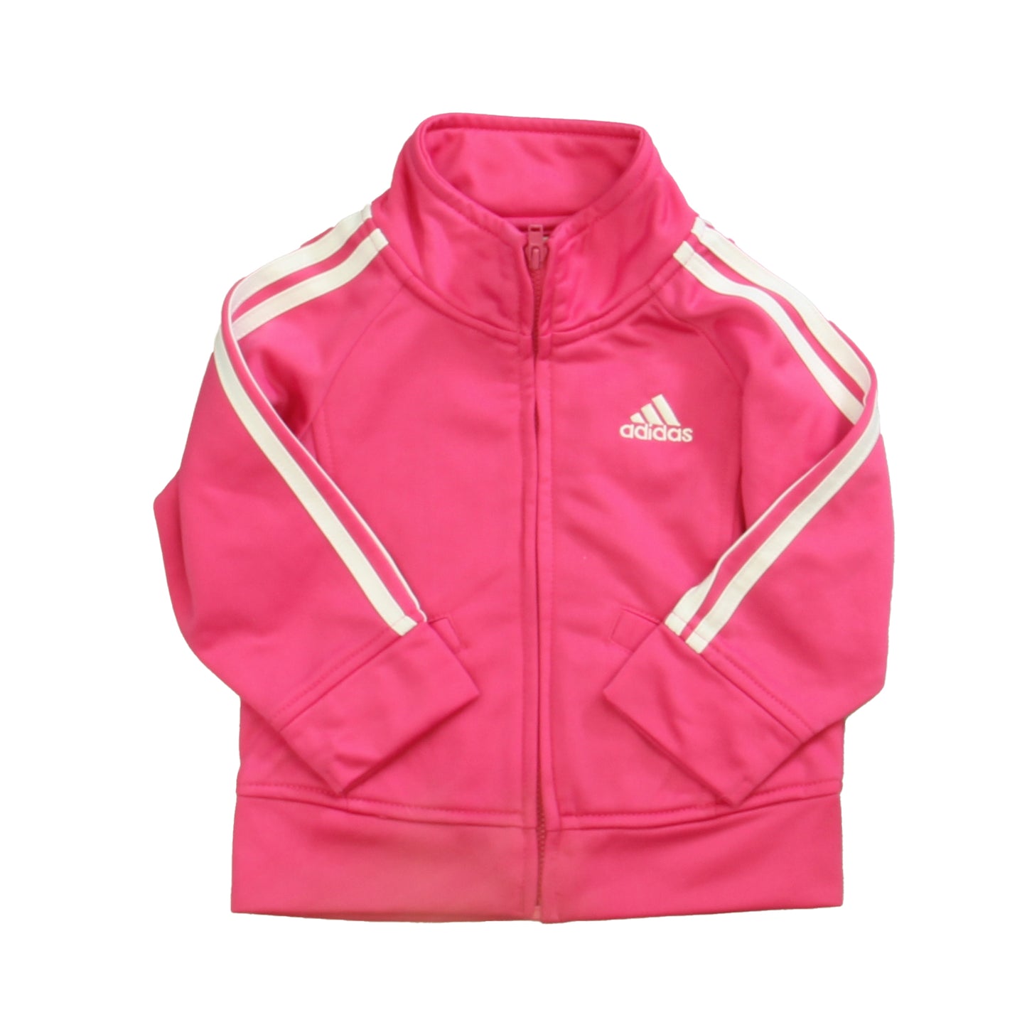 Adidas Girls Pink Jacket Size: 12 Months Pink