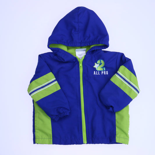 Al & Ray Boys Blue | Green Jacket Size: 12 Months Blue | Green