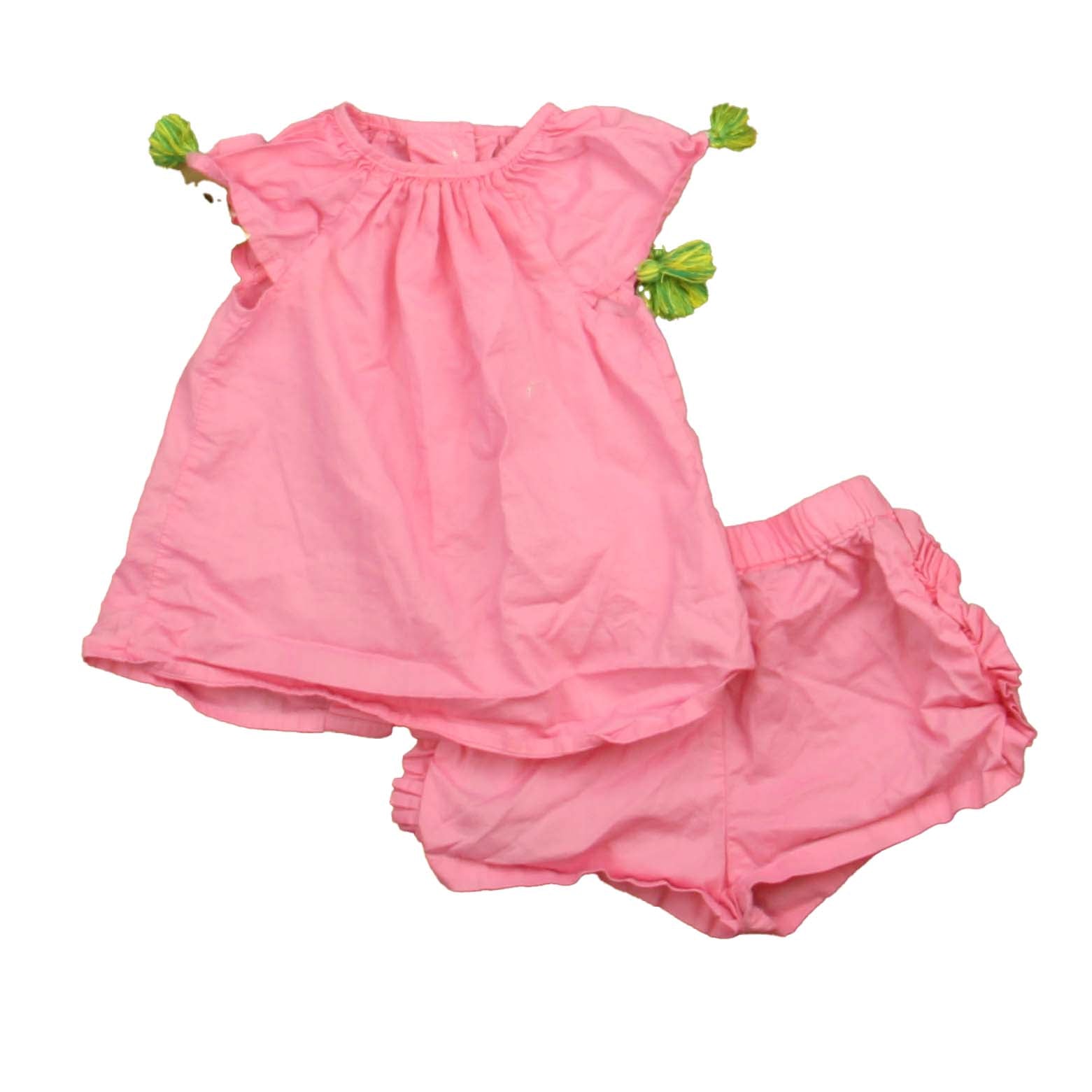 Anais & I Girls Pink Apparel Sets Size: 3 Months Pink