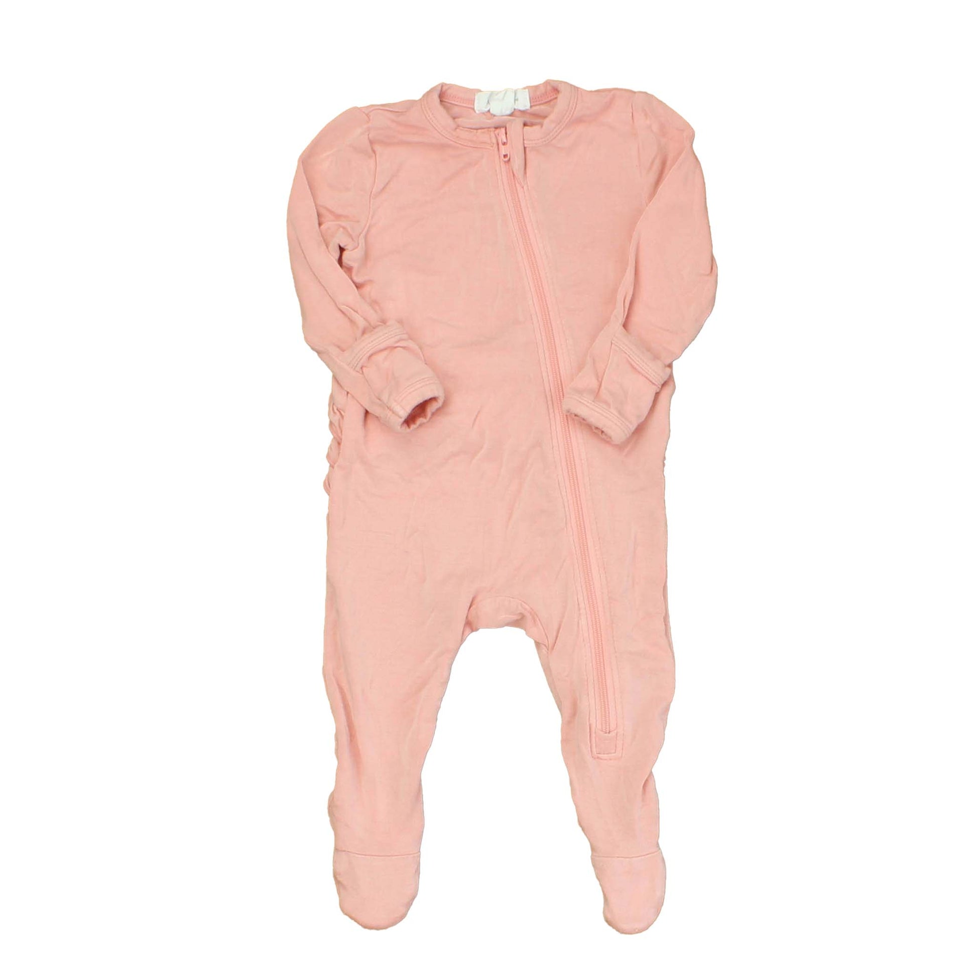 Angel Dear Girls Pink 1-piece footed Pajamas Size: 0-3 Months Pink