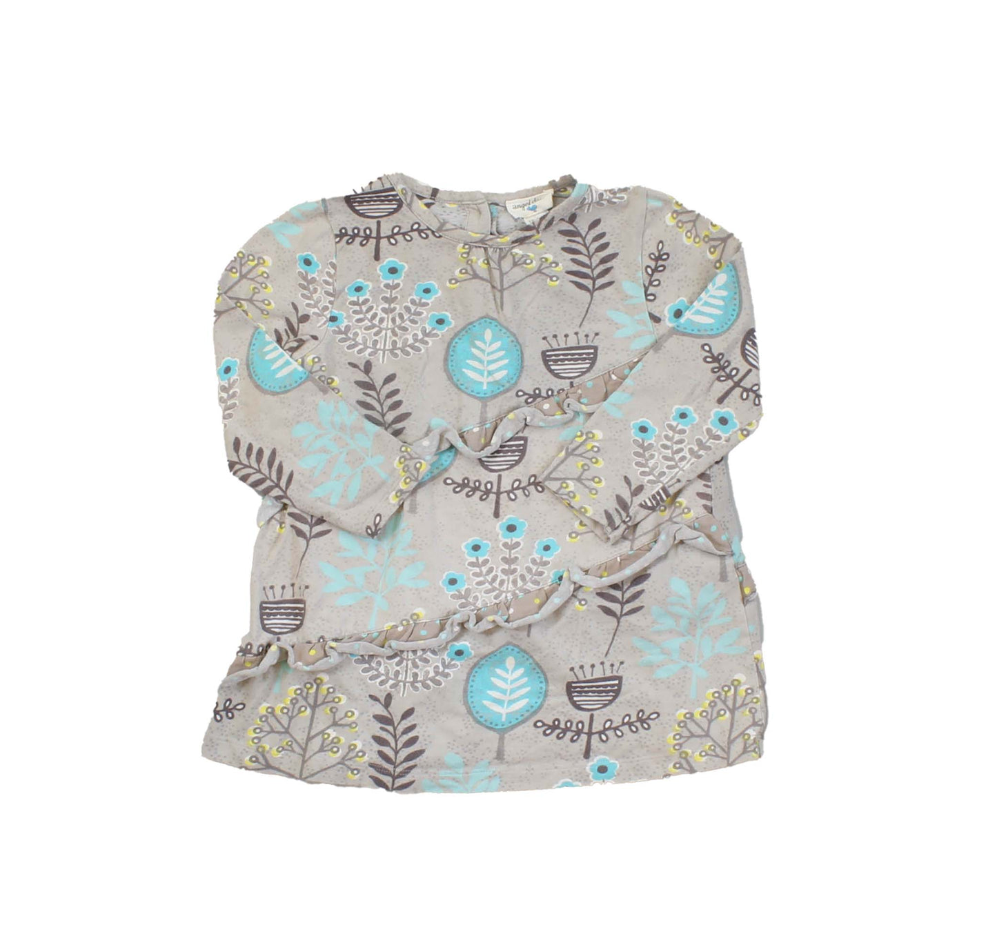 Angel Dear Girls Gray | Blue | Brown Dress Size: 18-24 Months Gray | Blue | Brown