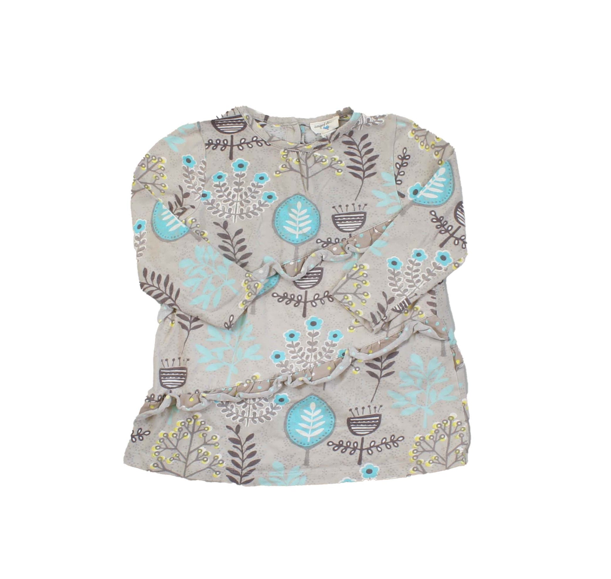 Angel Dear Girls Gray | Blue | Brown Dress Size: 18-24 Months Gray | Blue | Brown