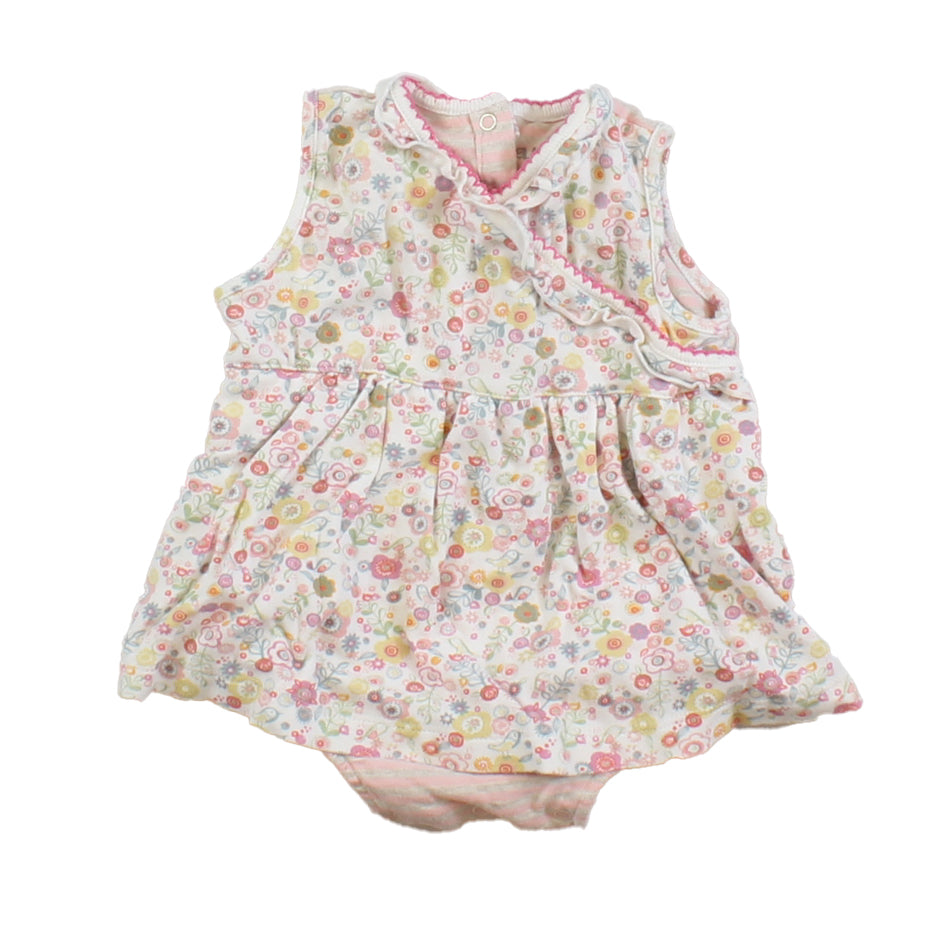 Angel Dear Girls Pink | Multi Romper Size: 3-6 Months Pink | Multi