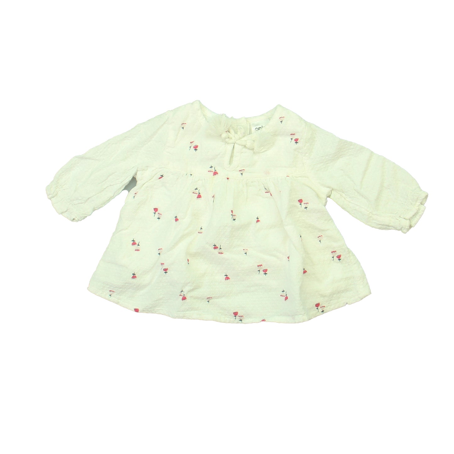 Anko Girls White | Pink | Flowers Dress Size: 3-6 Months White | Pink | Flowers