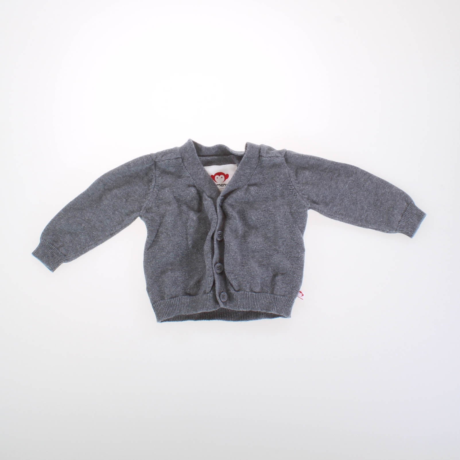 Appaman Unisex Gray Cardigan Size: 3-6 Months Gray