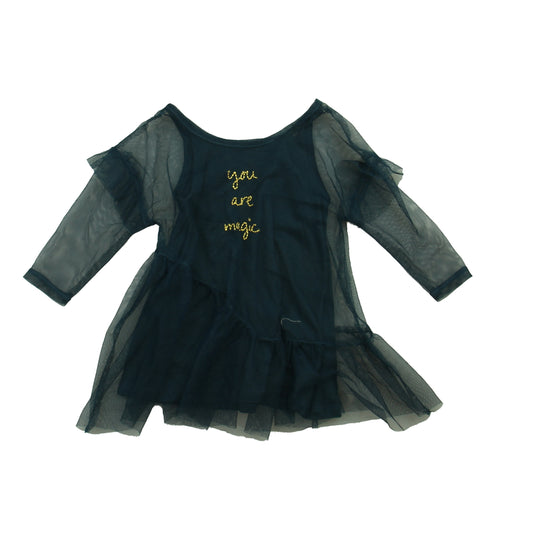 Art Class Girls Blue Shirt Size: 12 Months Blue