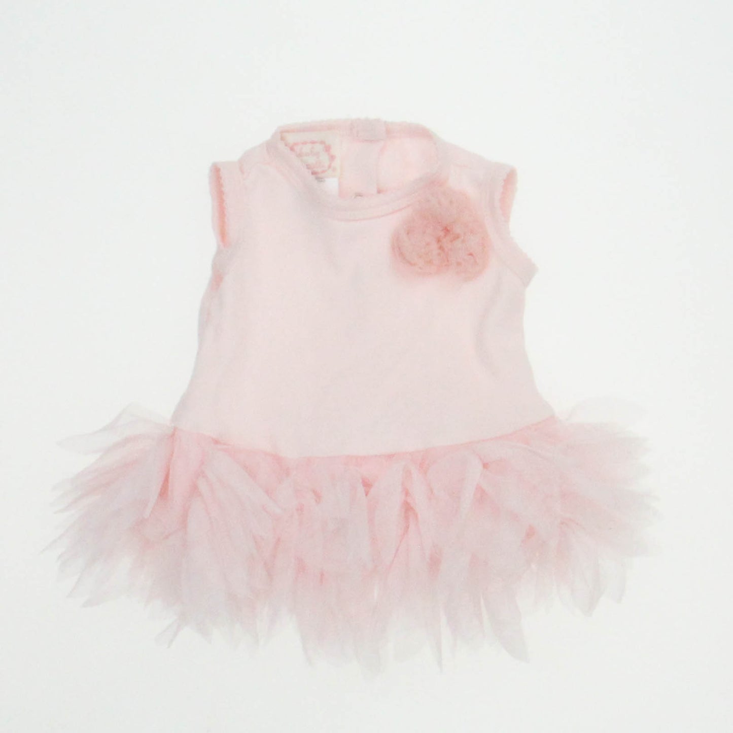 Baby Biscotti Girls Pink Romper Size: 0-3 Months Pink
