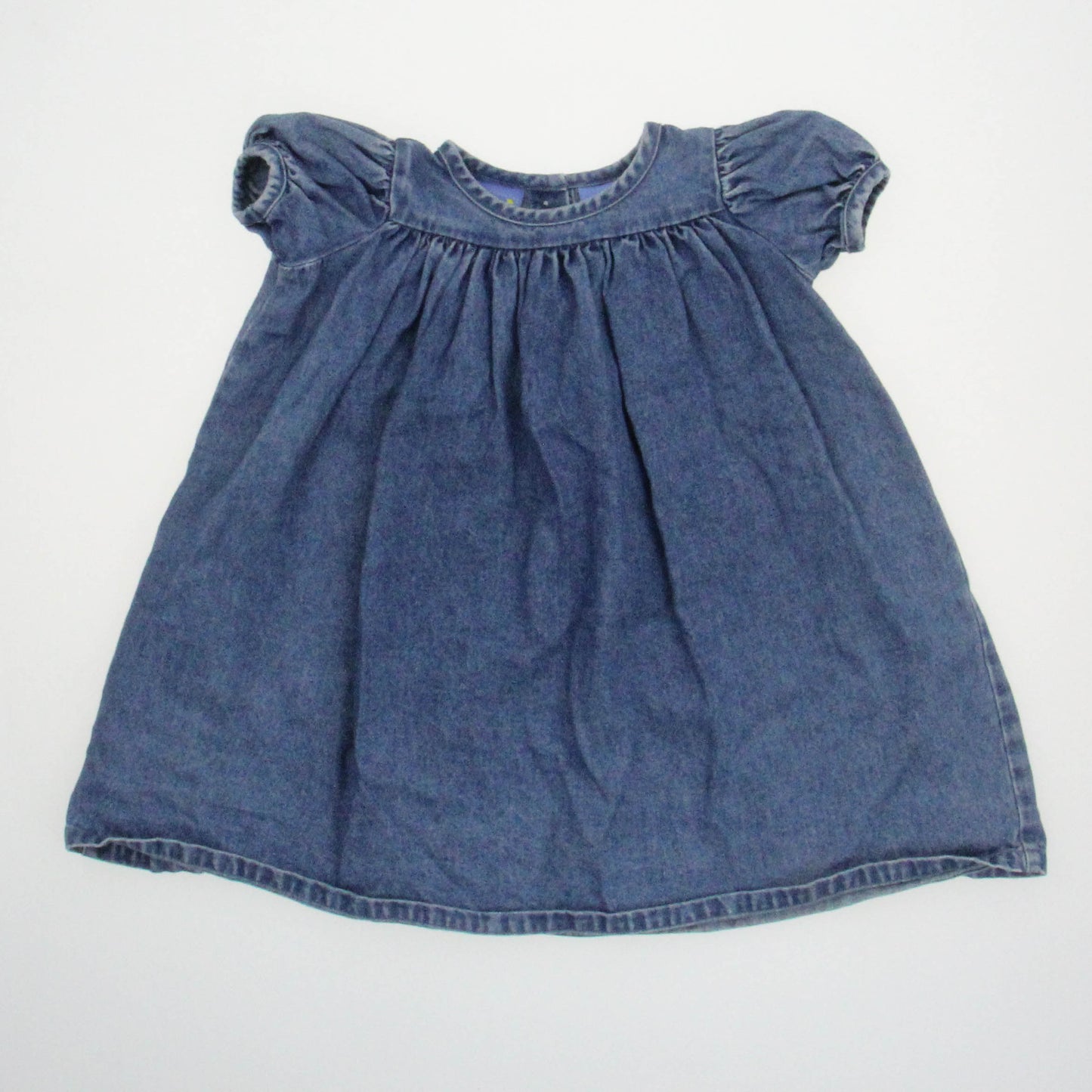 Baby Crew Girls Blue Dress Size: 3-6 Months Blue