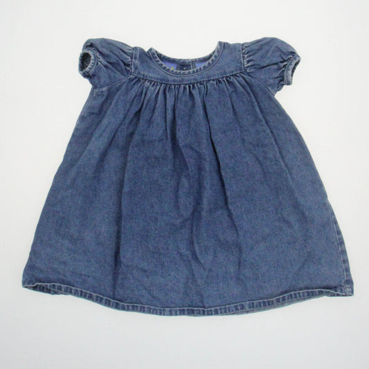 Baby Crew Girls Blue Dress Size: 3-6 Months Blue