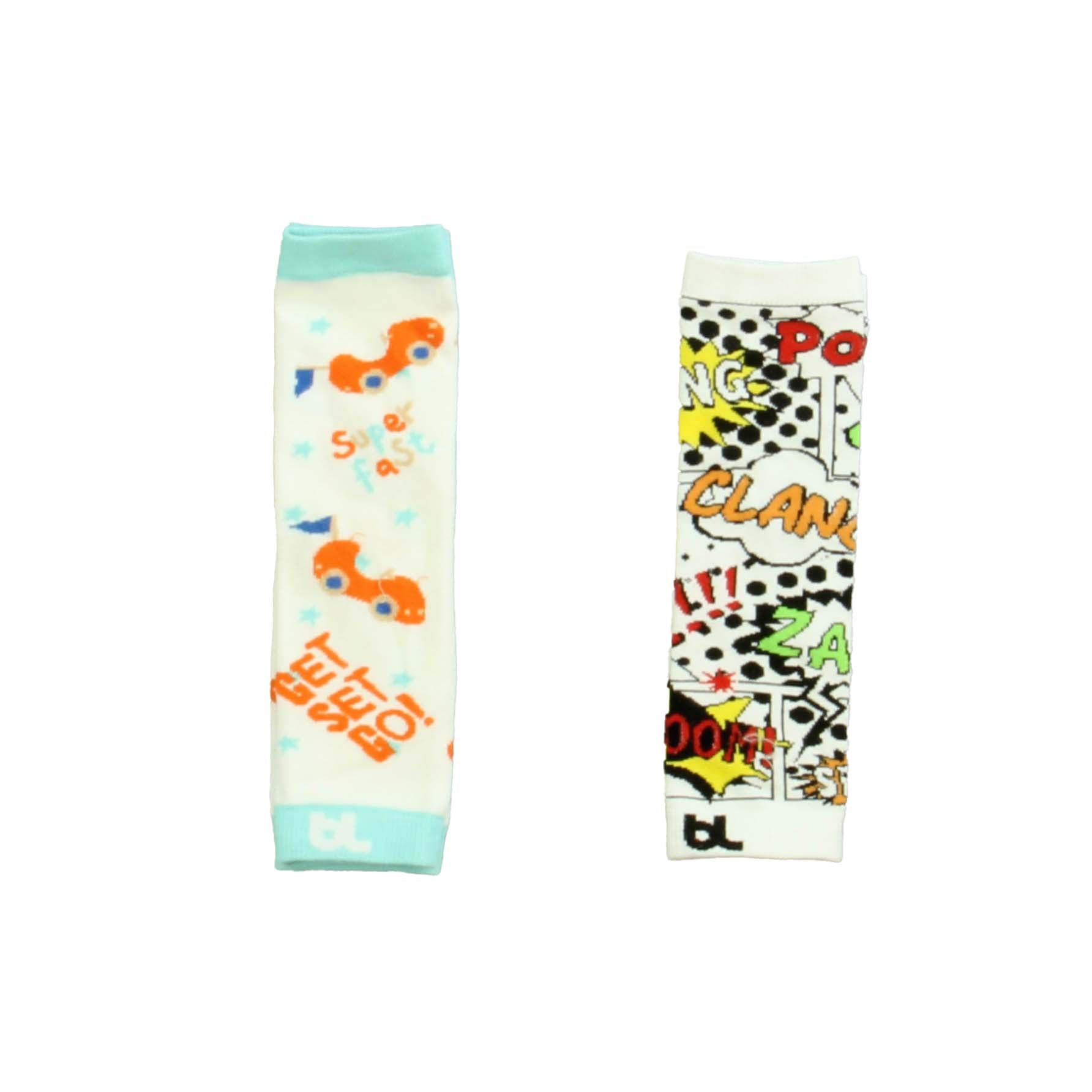 Baby Leggings Unisex White | Black | Red | Orange Accessory Size: 12-24 Months White | Black | Red | Orange