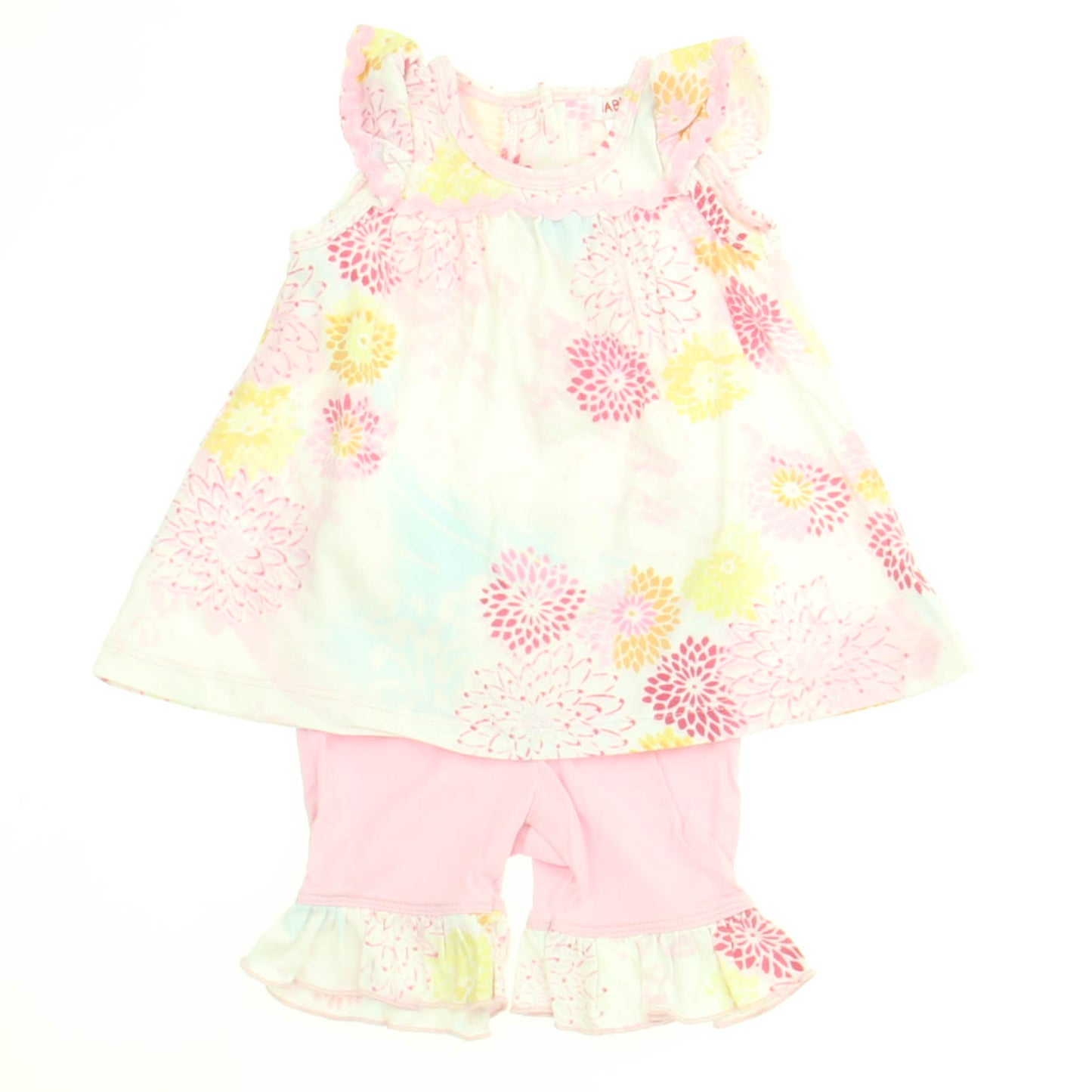 Baby Nay Girls Pink | Floral Apparel Sets Size: 3 Months Pink | Floral