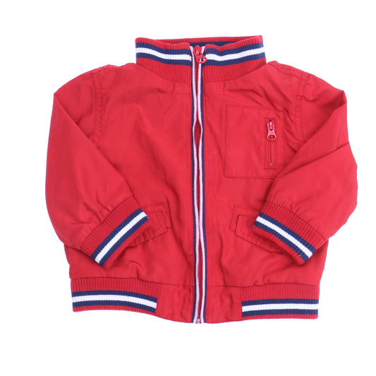 Baby Q Boys Red Jacket Size: 6-12 Months Red