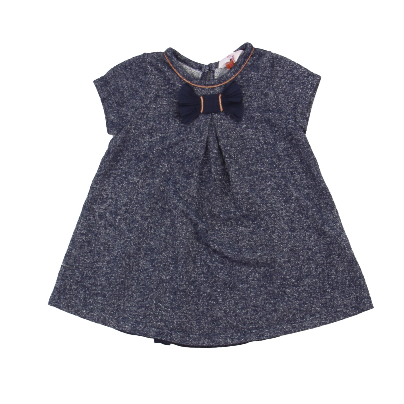 Baker by Ted Baker Girls Grey | Silver Dress Size: 12-18 Months Grey | Silver