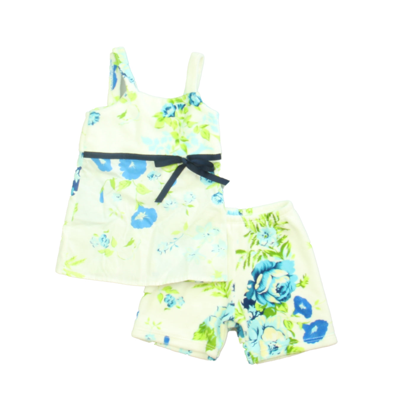 Barn Girls White | Blue | Green Apparel Sets Size: 12 Months White | Blue | Green