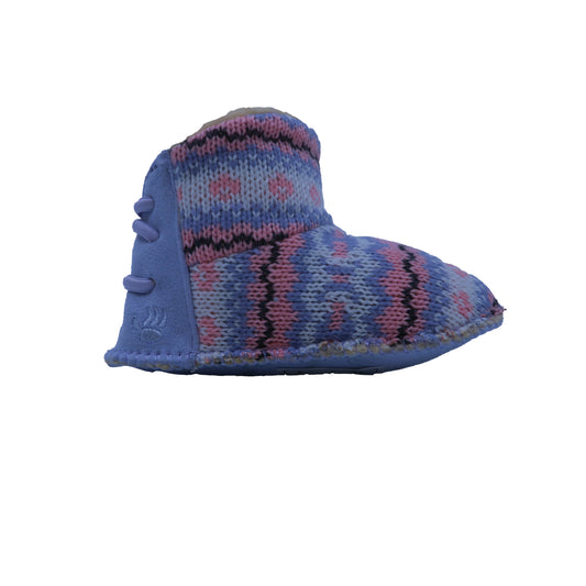 Bearpaw Girls Pink | Purple | White Booties Size: 6-12 Months (M)