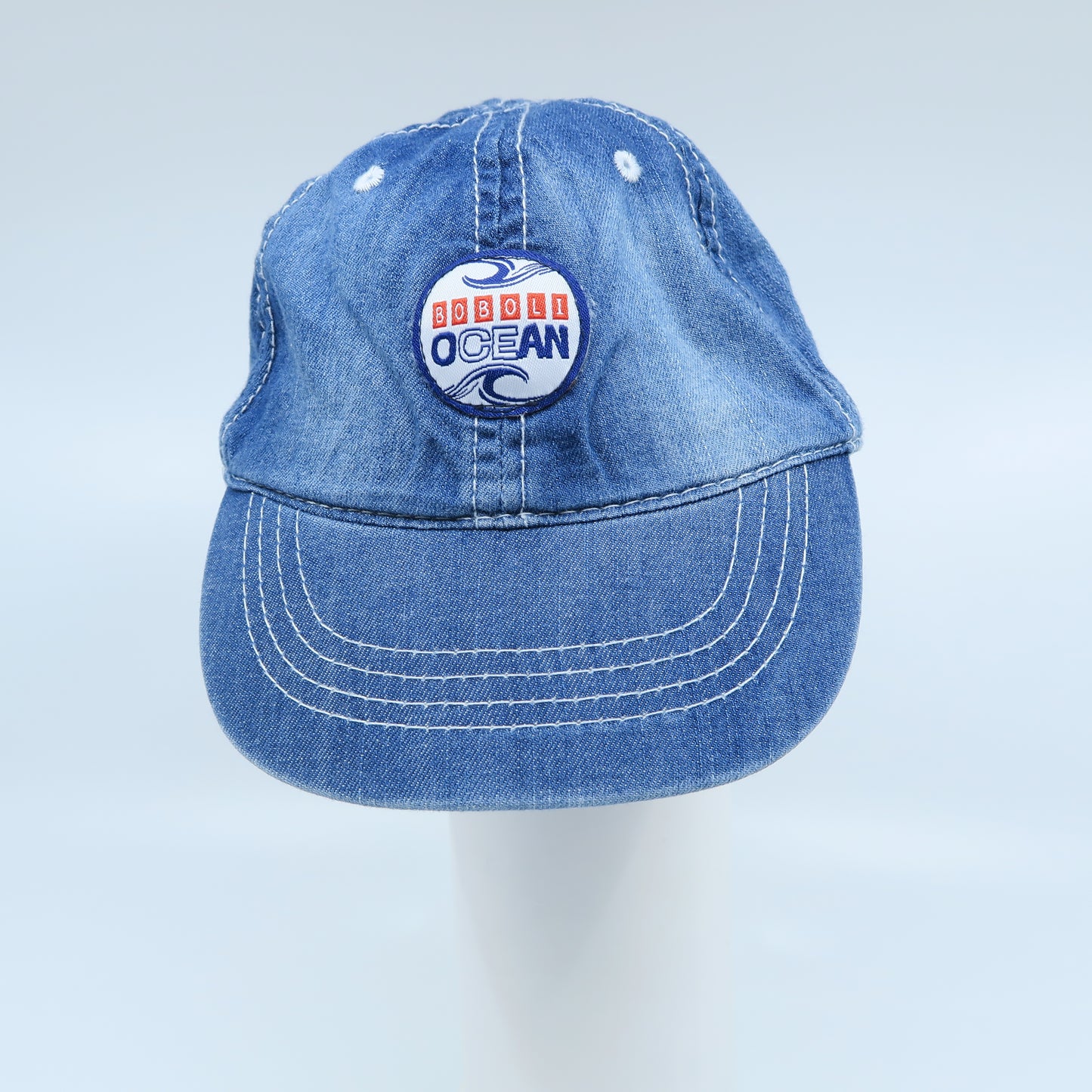 Boboli Unisex Blue Hat Size: XS Blue