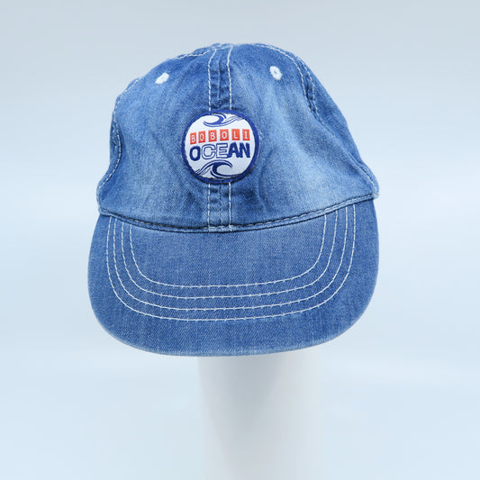 Boboli Unisex Blue Hat Size: XS Blue