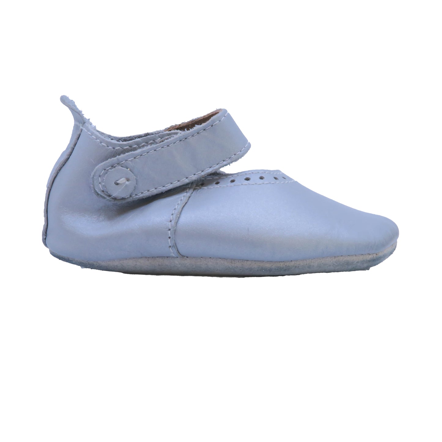 Bobux Girls Silver Booties Size: 2 Infant Silver