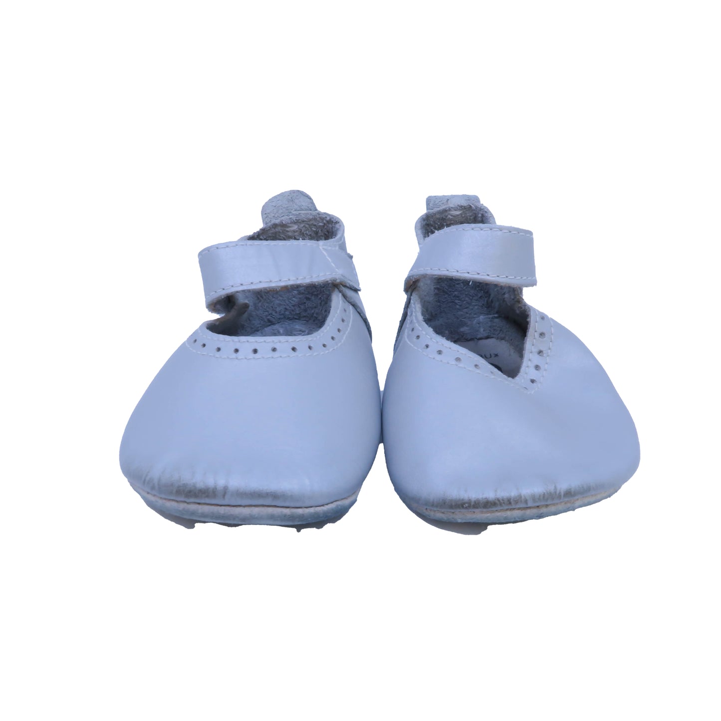 Bobux Girls Silver Booties Size: 2 Infant Silver