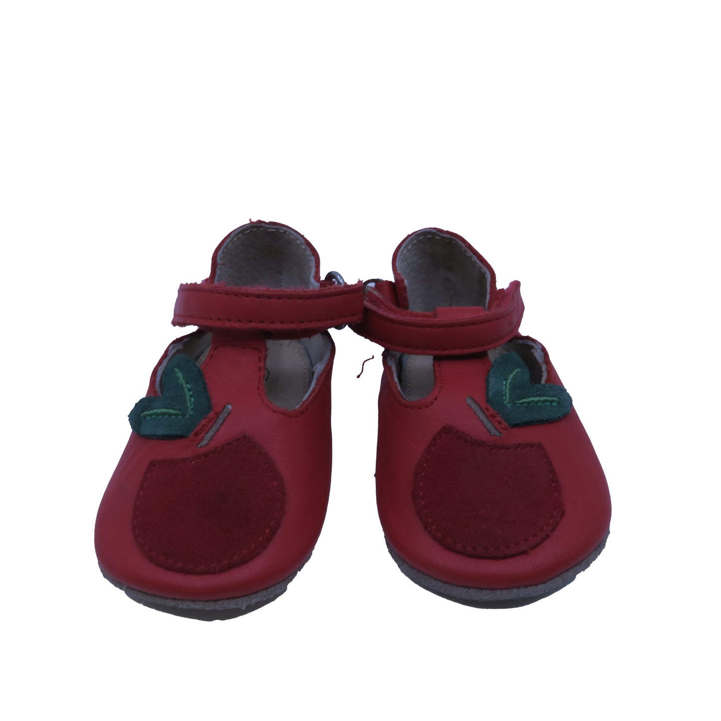 Boden Girls Red Shoes Size: 0-3 Months