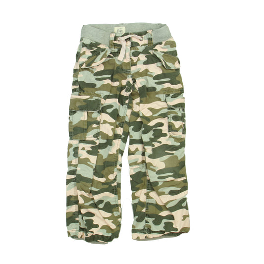 Boden Girls Pink Camo Cargo Pants Size: 6 Years
