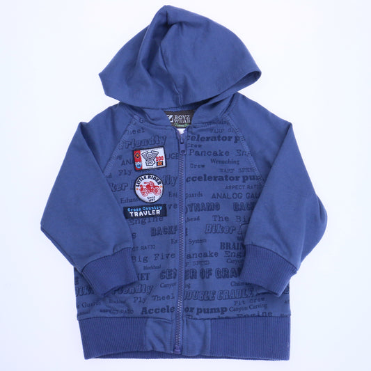 Boyz Wear Boys Blue Jacket Size: 18 Months Blue