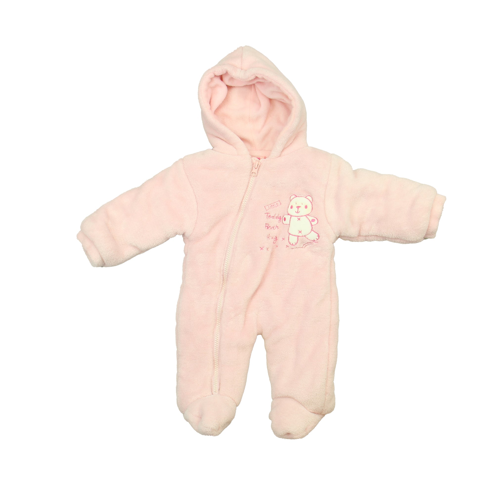 Bring Me Home Girls Pink Bunting Size: 0-3 Months Pink