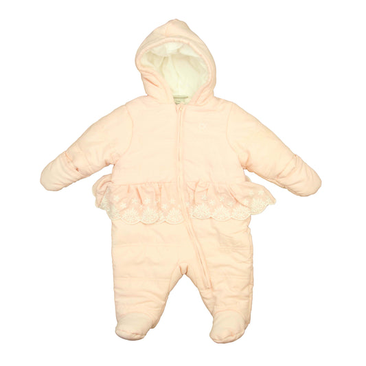 Calvin Kein Girls Pink Snowsuit Size: 3-6 Months Pink