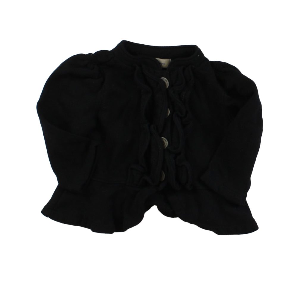 Calvin Klein Girls Black Jacket Size: 12 Months Black