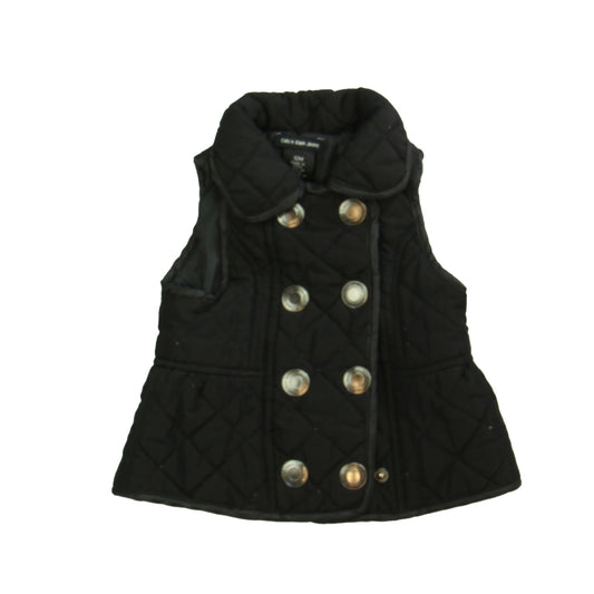 Calvin Klein Girls Black Vest Size: 12 Months Black