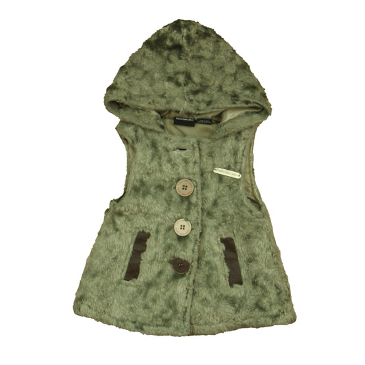 Calvin Klein Girls Olive | Brown Vest Size: 12 Months