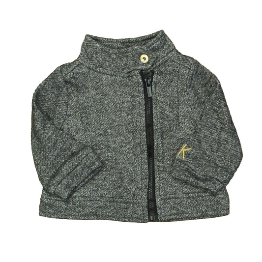 Calvin Klein Girls Grey Jacket Size: 3-6 Months Grey