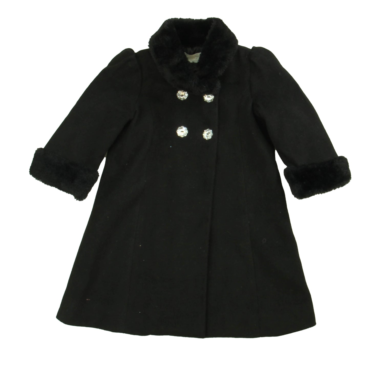 Camilla Girls Black Winter Coat Size: 12 Months Black