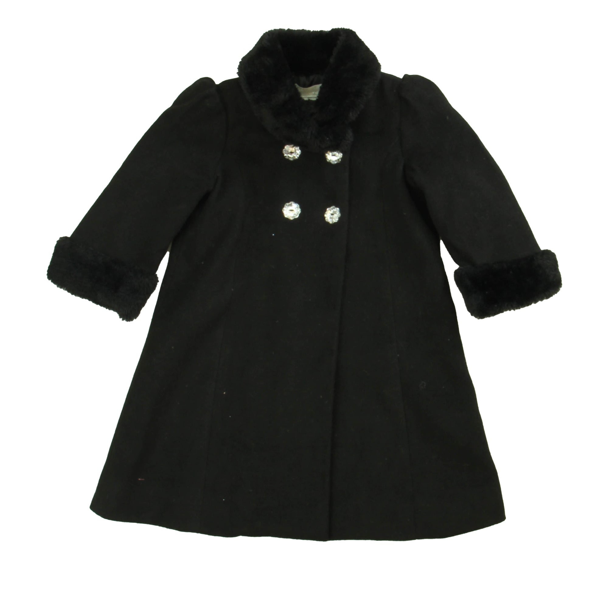 Camilla Girls Black Winter Coat Size: 12 Months Black